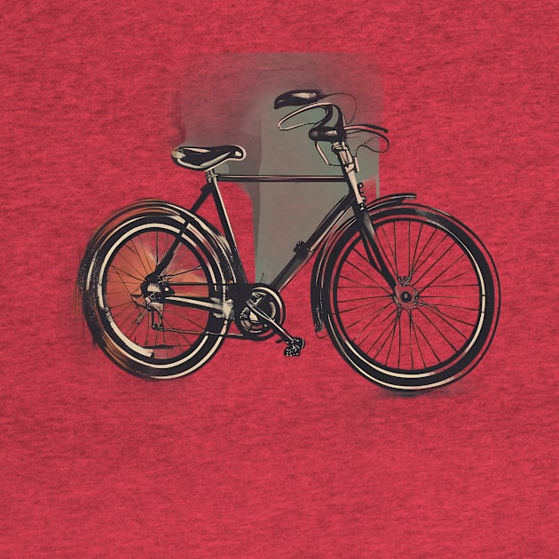 Vintage Cycling Delight The Cranky Bicycle by trubble